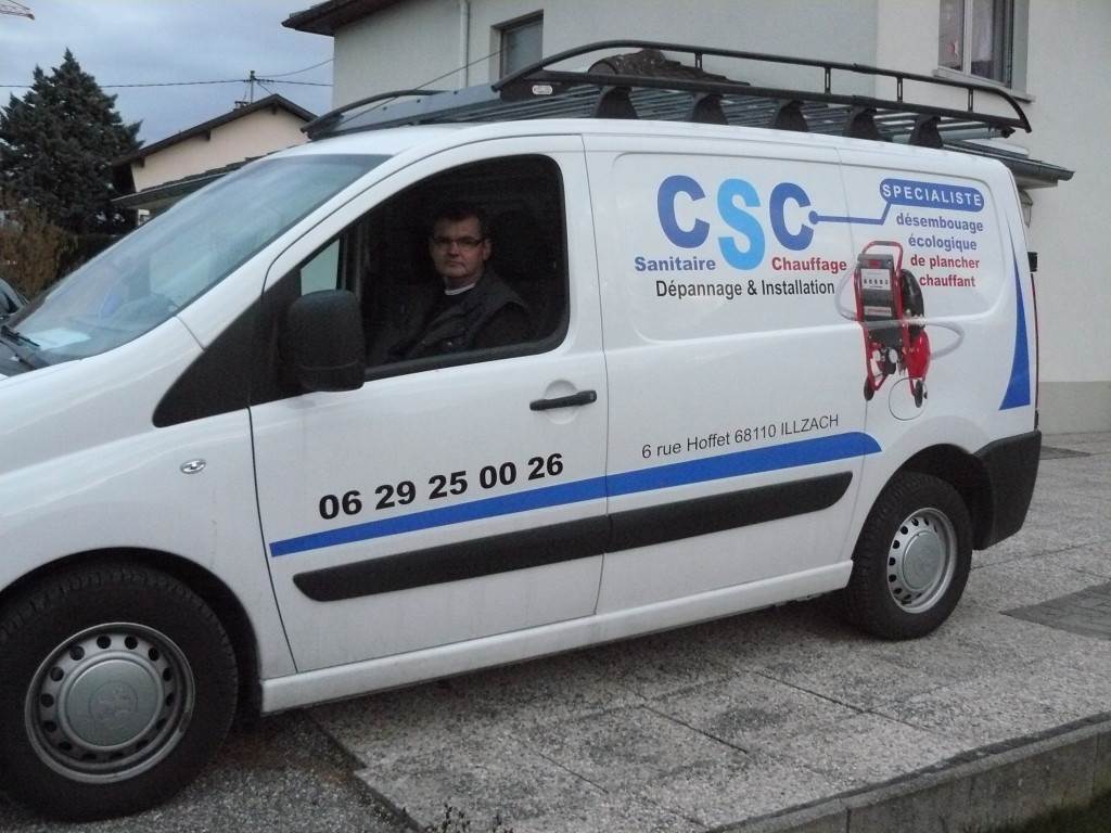 CSC : chauffagistes sanitaires experts à Illzach près de Mulhouse Rixheim 0